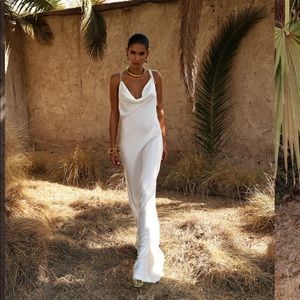 Ophelia Dress in White from Rat & Boa